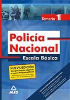 POLICIA NACIONAL ESCALA BASICA TEMARIO VOL 1 VV AA Segunda