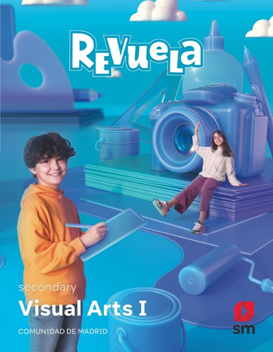 VISUAL ARTS 1º ESO PROYECTO REVUELA MADRID ED 2022 VV AA Casa del