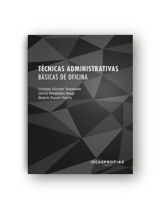 MF0969 1 TÉCNICAS ADMINISTRATIVAS BÁSICAS DE OFICINA con ISBN