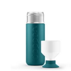 botella reutilizable dopper insulated 580 ml - green lagoon-8718469125326