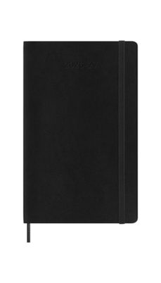 agenda 18 meses 2026-2027 diaria large negra tapa blanda-8056999279776