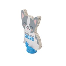 mr. wonderful calendario de sobremesa 2026 con peana - bulldog-8445641069276