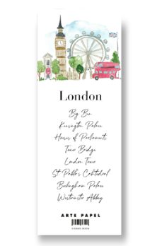 artepapel marcapáginas london-8436615383016