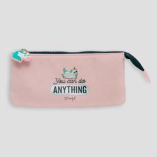 mr. wonderful triple pencil case unicorn - you can do anything-8445641012616