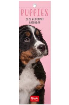 calendario 2026 mes vista marcapaginas puppies legami-8052694034726