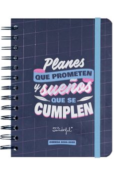 agenda wonder pequeña 2024-2025 semanal - planes que prometen y sueños que se cumplen-8445641045126