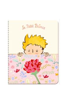 libreta tapa blanda pequeña principito flor-6971263722456