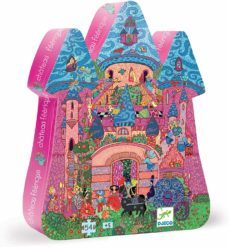 puzzle silueta el castillo de cuentos dj07246-3070900072466