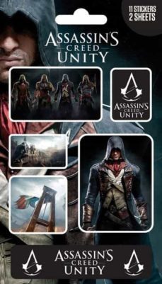 pegatina pack assassin`s creed unity-5028486280766