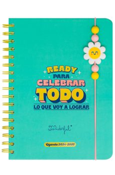 agenda wonder 2024-2025 semanal - ready para celebrar todo lo que voy a lograr-8445641044976