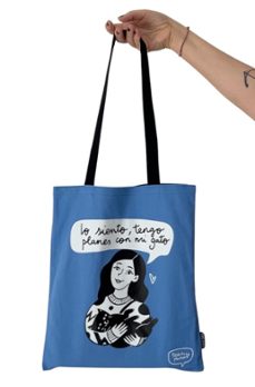 bolsa de tela planes con mi gato - pedrita parker-8436553496496