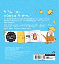 el principito. ¿donde estas, zorro?-antoine de saint exupery-9788418797606