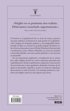 el malestar en la globalización-joseph e. stiglitz-9788430619306