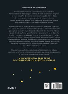 hábitos atómicos en acción-james clear-9788411193016