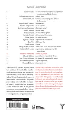 el libro del filosofo (great ideas)-friedrich nietzsche-9788430602216