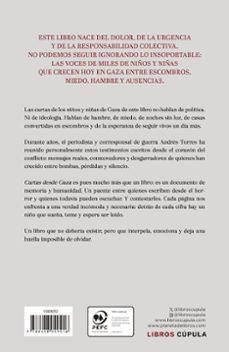 cartas desde gaza-andres torres-9788448049416