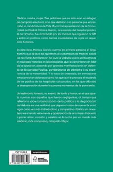 politica sin anestesia-monica garcia-9788401028526
