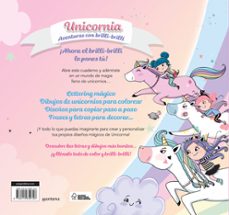 lettering mágico y dibujos de unicornios para colorear-ana punset-9788419650726