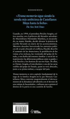 tirana memoria-horacio castellanos moya-9788439739326