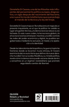 tecnofascismo-donatella di cesare-9788449345326
