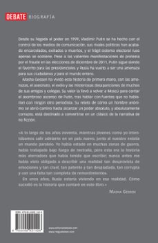 el hombre sin rostro: el sorprendente ascenso de vladimir putin-masha gessen-9788499921426