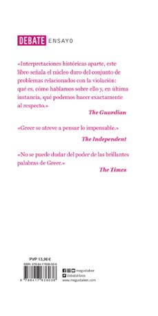 sobre la violación-germaine greer-9788417636036