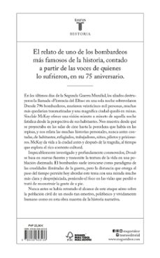 dresde: 1945. fuego y oscuridad-sinclair mckay-9788430623136