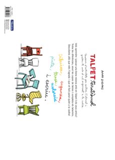 talpet terratremol: quadern d activitats per centrar l atencio i quedar-te amb el cul enganxat a la cadira-anna llenas-9788448850036