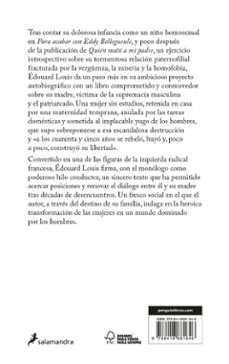 lucha y metamorfosis de una mujer-edouard louis-9788418681646
