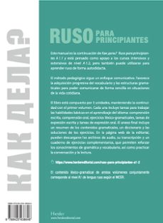Imagen Secuandaria de RUSO PARA PRINCIPIANTES A1.2. Abrir galería completa.