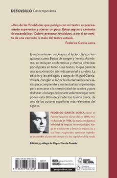 teatro completo (t. iii): bodas de sangre; yerma-federico garcia lorca-9788497933346