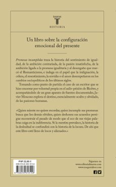 promesas incumplidas-javier moscoso-9788430618156
