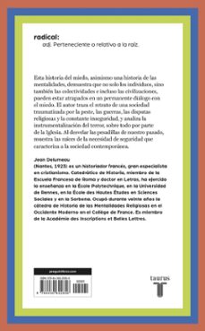el miedo en occidente-jean delumeau-9788430622856