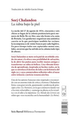 la rabia bajo la piel-sorj chalandon-9788432248856