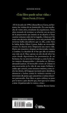 el invencible verano de liliana-cristina rivera garza-9788439739456