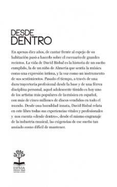 (pe) desde dentro-david bisbal-9788467038156