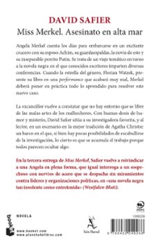 miss merkel. asesinato en alta mar-david safier-9788432249266