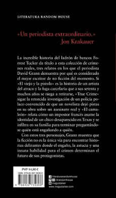 el viejo y la pistola y otros relatos de true crime-david grann-9788439735366