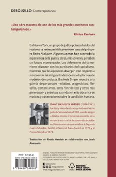 sombras sobre el hudson-isaac bashevis singer-9788466348966