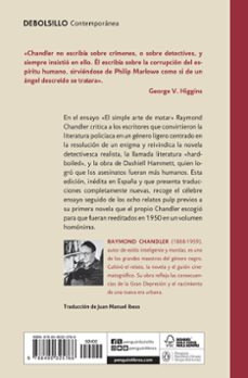 el simple arte de matar: relatos 1-raymond chandler-9788490325766