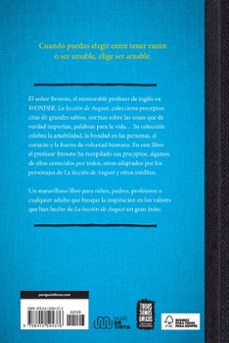 wonder: el libro de preceptos del señor browne-r.j. palacio-9788415594376
