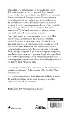 paradero desconocido-kressmann taylor-9788418968976