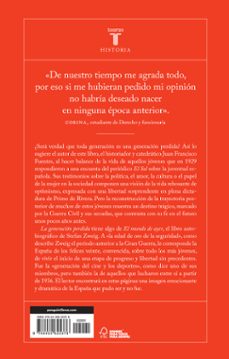 la generación perdida-juan francisco fuentes-9788430625376