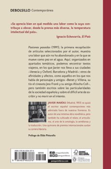 pasiones pasadas-javier marias-9788483463376