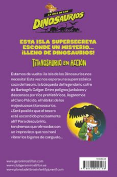 la isla de los dinosaurios 4. titanosaurio en acción-geronimo stilton-9788408290186