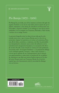 pío baroja (colección españoles eminentes)-jose carlos mainer-9788430609086