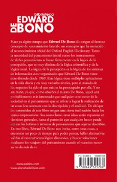 ideas para profesionales que piensan-edward de bono-9788449325786