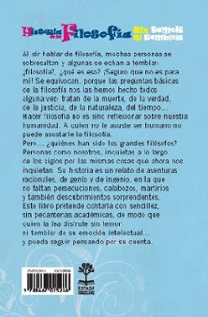 historia de la filosofia sin temor ni temblor-fernando savater-9788467025286