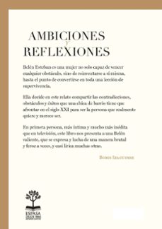 (pe) belen esteban. ambiciones y reflexiones-belen esteban-9788467038286