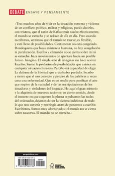 escribir en la oscuridad-david grossman-9788483068786